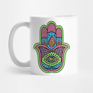 Hippie Love Hamsa (3) Mug